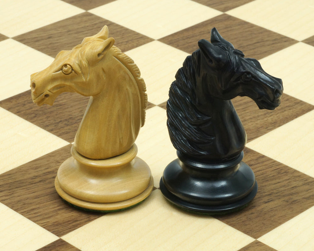 The Bath Ebony and Walnut Chess Set