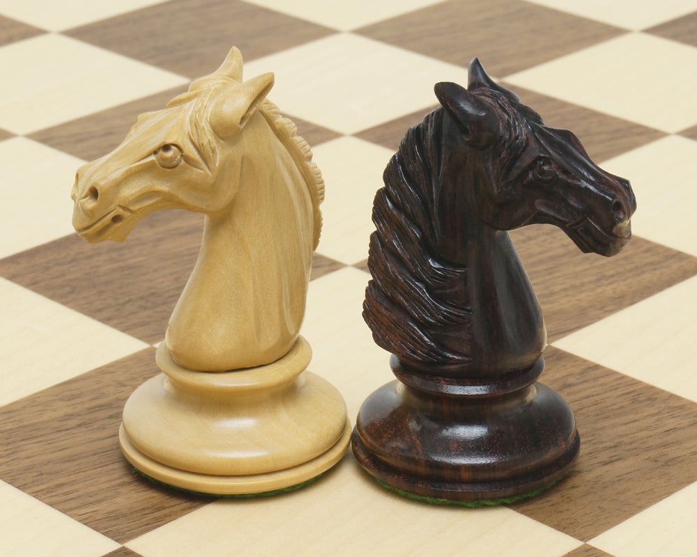 The Bath Rosewood and Walnut Chess Set