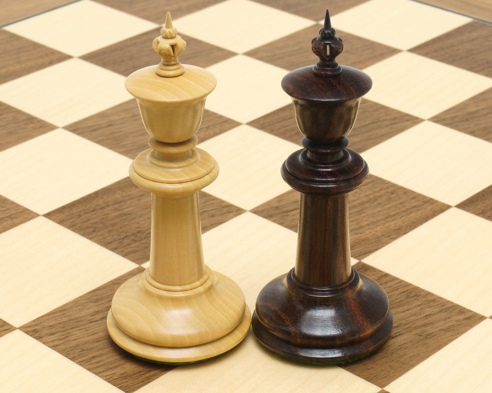 The Bath Rosewood and Walnut Chess Set