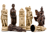 Berkeley Chess Roman Russet Chessmen