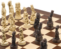 Berkeley Chess Movie Stars Russet Chessmen
