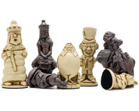 Berkeley Chess Alice in Wonderland Russet Chessmen