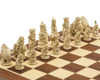 Berkeley Chess Alice in Wonderland Russet Chessmen