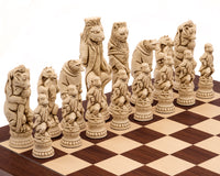 Berkeley Chess Reynard the Fox Russet Chessmen