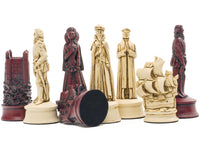 Berkeley Chess Elizabethan Cardinal Chessmen