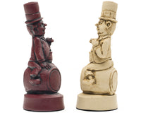 Berkeley Chess Movie Stars Cardinal Chessmen