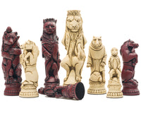 Berkeley Chess Reynard the Fox Cardinal Chessmen