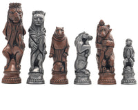 Berkeley Chess Reynard the Fox Metallic Chessmen
