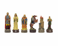 The Robin Hood Hand-Painted Themed Chess Pieces by Italfama