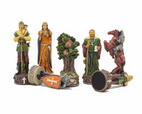 The Robin Hood Hand-Painted Themed Chess Pieces by Italfama