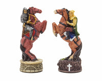The Robin Hood Hand-Painted Themed Chess Pieces by Italfama