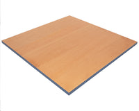 50cm Lacquered Blue Erable and Maple Deluxe Chessboard