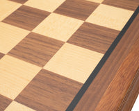 50cm Mahogany Framed Chess Cabinet with Drawer
