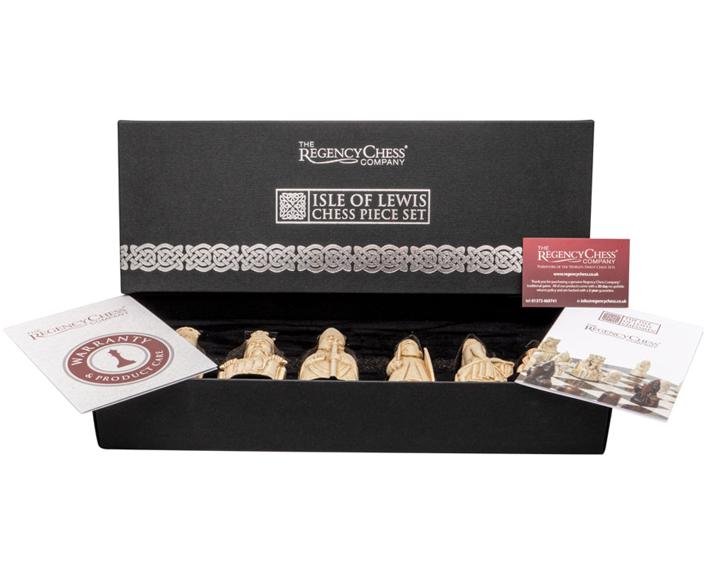 The Regency Chess Lewis Chess Piece Gift Set