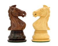 Madrid Series Rosewood Luxury Chess Pieces - 10cm