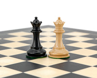 Highgrove Series Ebonised Staunton Chess Pieces - 7.6cm