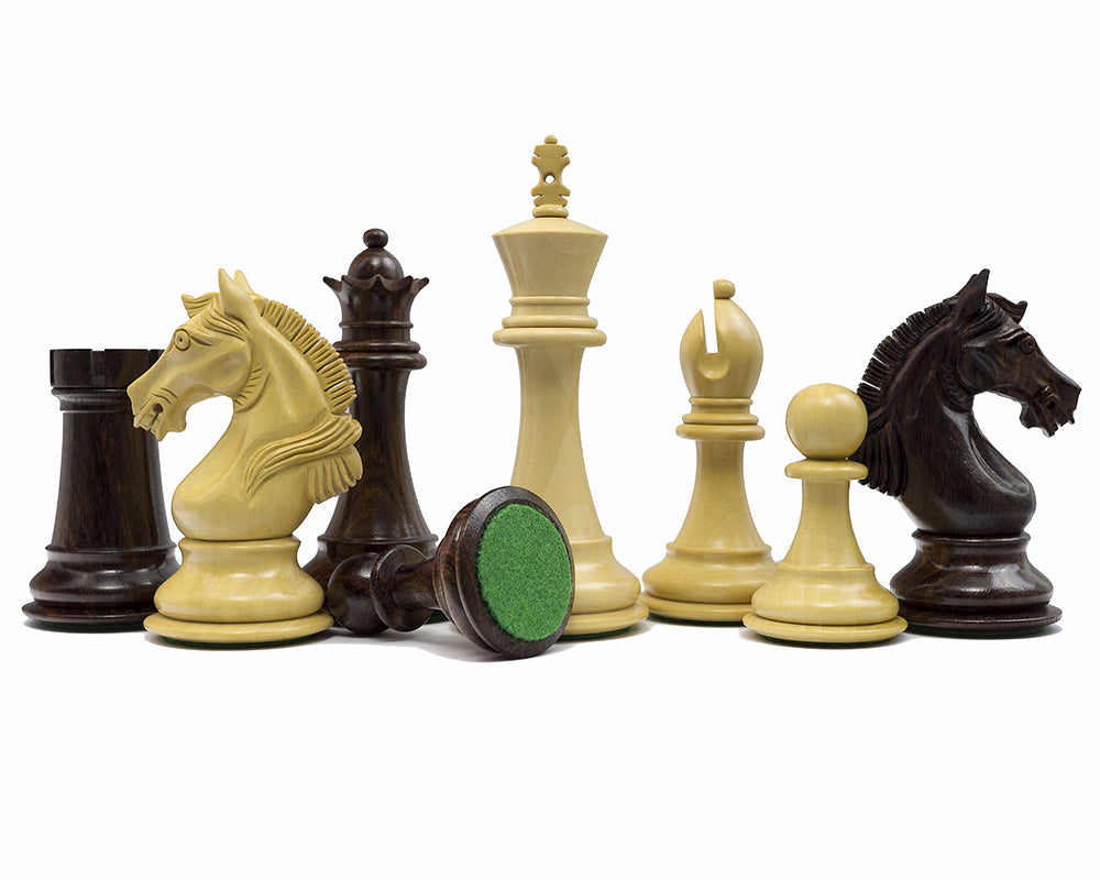 The Stretford Knight Rosewood Chessmen 10.8cm