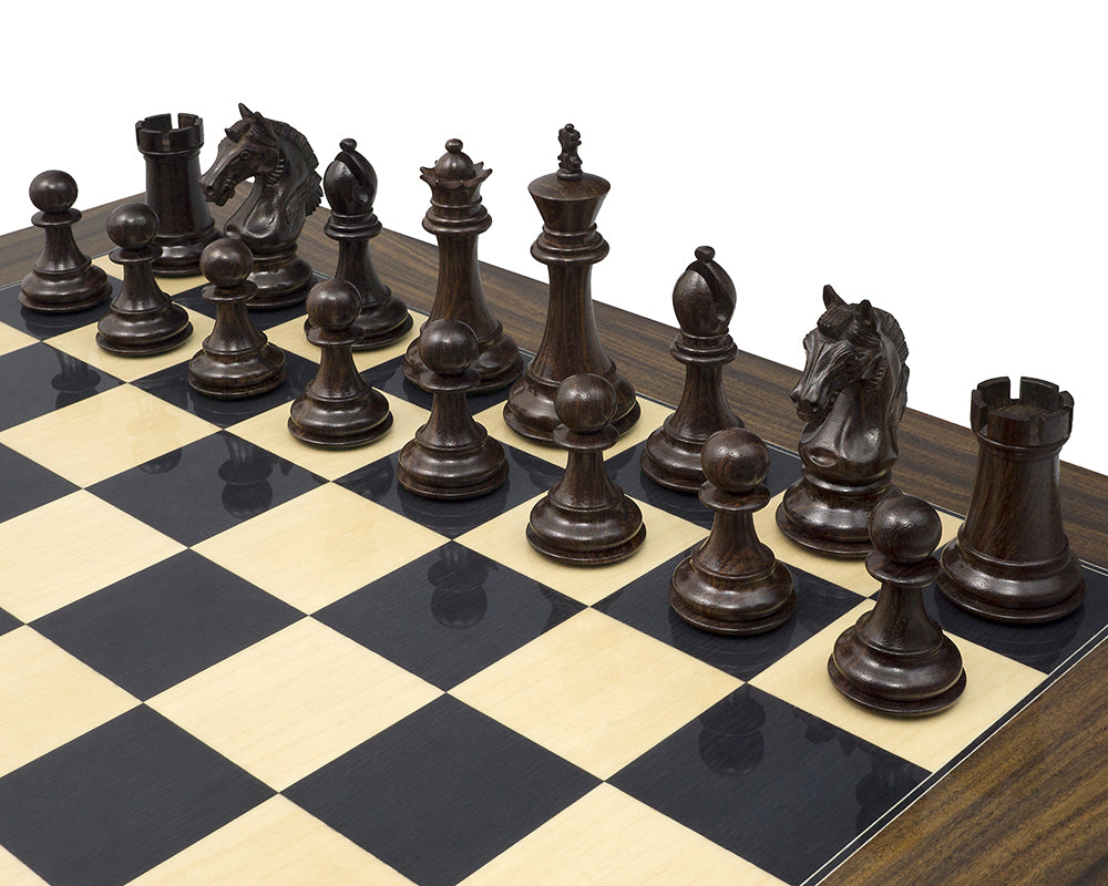 The Stretford Knight Rosewood Chessmen 10.8cm