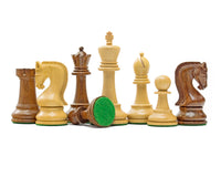 Leningrad Series Acacia Chess Pieces - 10.2cm