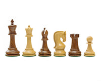 Leningrad Series Acacia Chess Pieces - 10.2cm