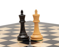 1972 Reproduction Staunton Ebony Chess Pieces - 8.9cm