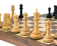 Parthenon Grand Ebony and Walnut Chess Set