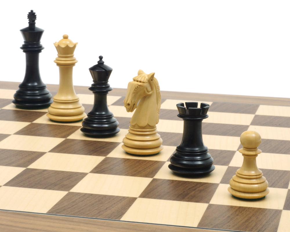 The Gambit Walnut Chess Set