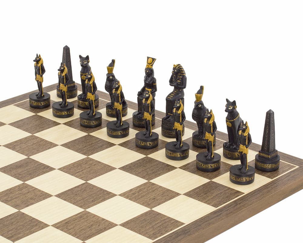 The Ancient Egypt Hand painted themed Chess set by Italfama (Hover Image)