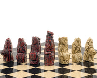 The Berkeley Chess Medieval Black Cardinal Chess Set
