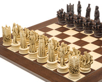 The Berkeley Chess Elizabethan Russet and Palisander Grand Chess Set