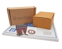 مجموعة شطرنج ليفشام باللونين الأسود والجوزي