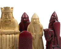 The Isle of Lewis Black and Red Chess Set