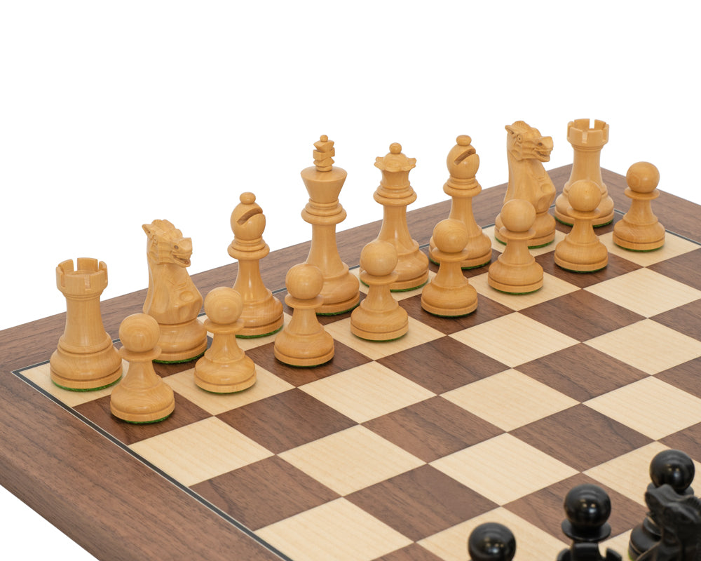 The Executive Walnut Deluxe Chess Set