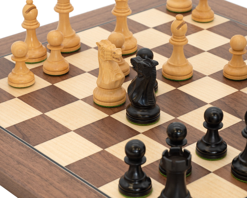 The Executive Walnut Deluxe Chess Set