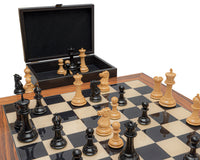 The 1849 Reproduction Staunton Ebony and Palisander Luxury Chess Set