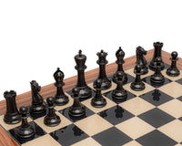 The 1849 Reproduction Staunton Ebony, Antiqued and Palisander Luxury Chess Set