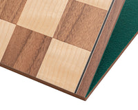 The Conquest Walnut and Black Folding Chess Set
